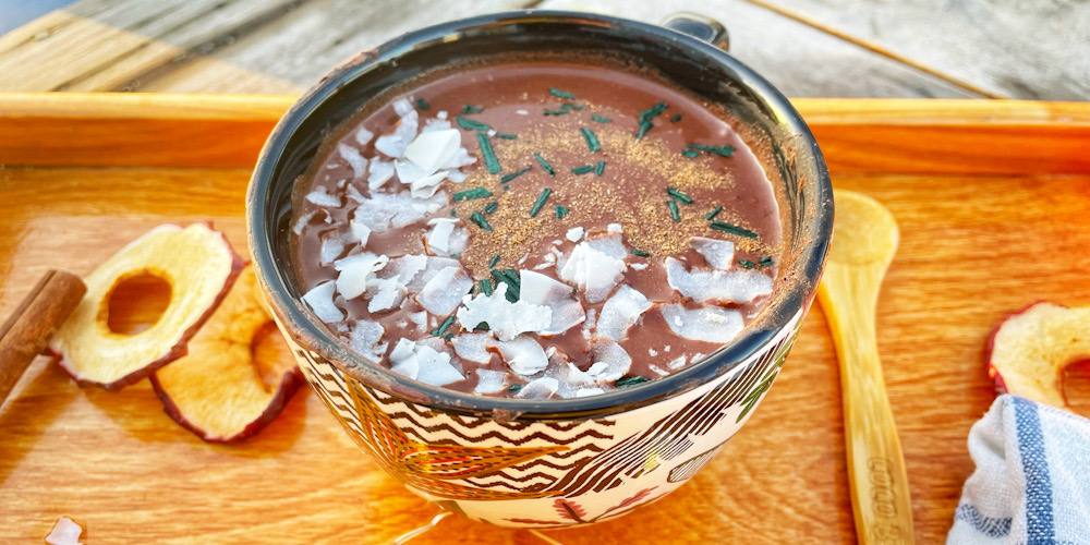 Ciocolata calda cu masa de cacao