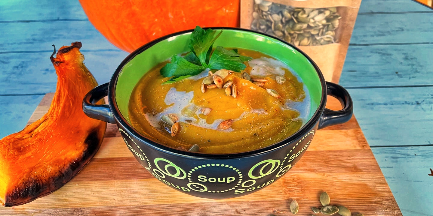 Supa crema de dovleac cu portocala